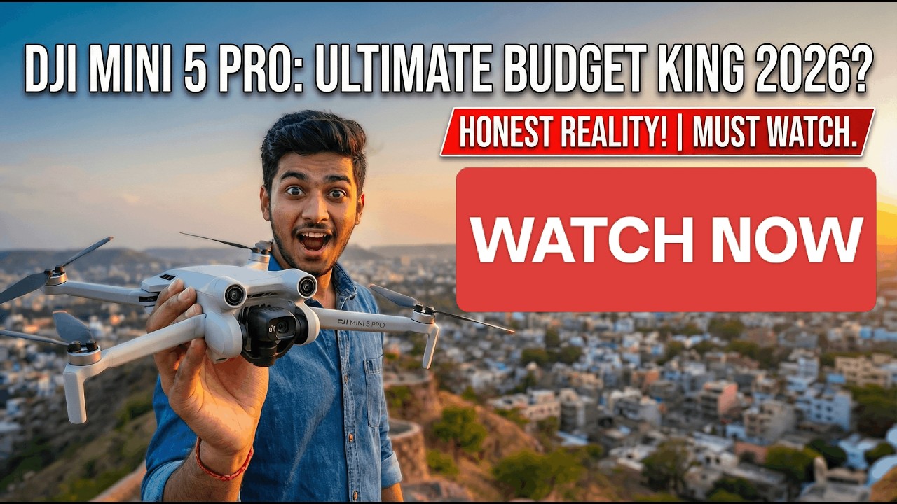 DJI Mini 5 Pro Full Review in Hindi | Best Budget Drone in 2025