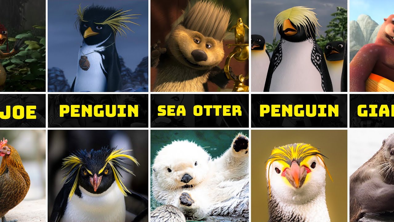 Surf's Up Characters in Real Life