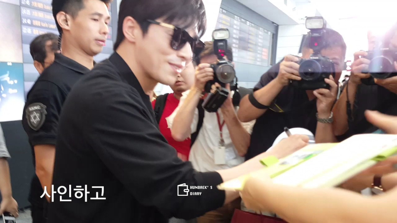 170610 조정석 대만공항 입국