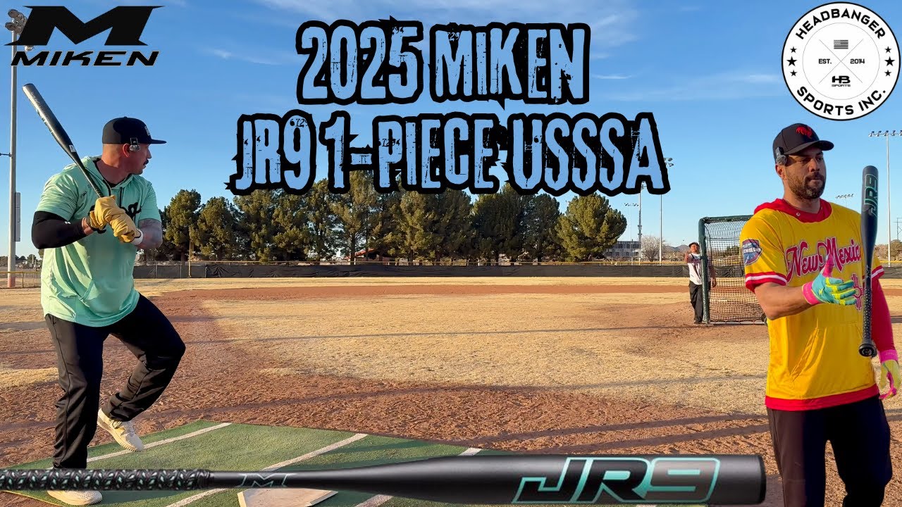 Hitting the 2025 Miken JR9 1-Piece  USSSA Slowpitch Bat Review
