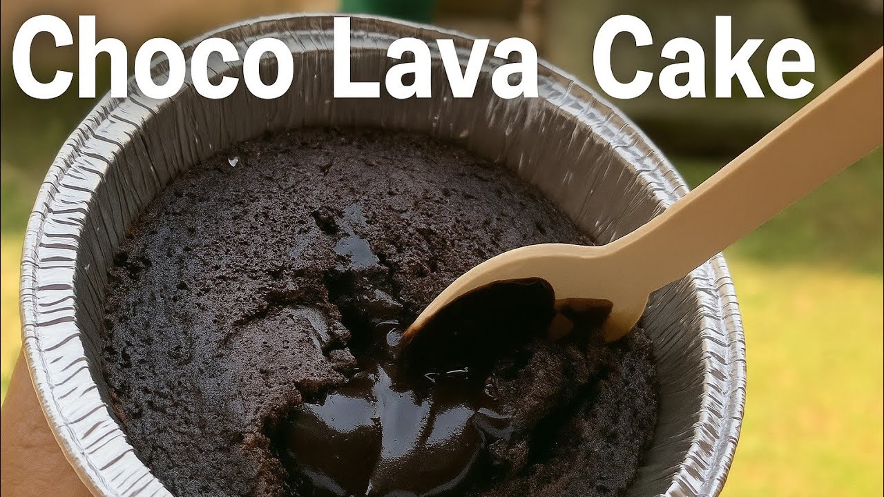 Dominos style Choco Lava Cake in Just 30 Minutes! No Chocolate no Egg | Quick dessert recipe