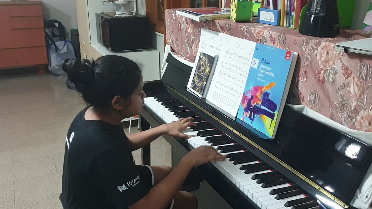 ABRSM Grade 3 piano 2019-2020 A2 - Private home piano lessons Singapore