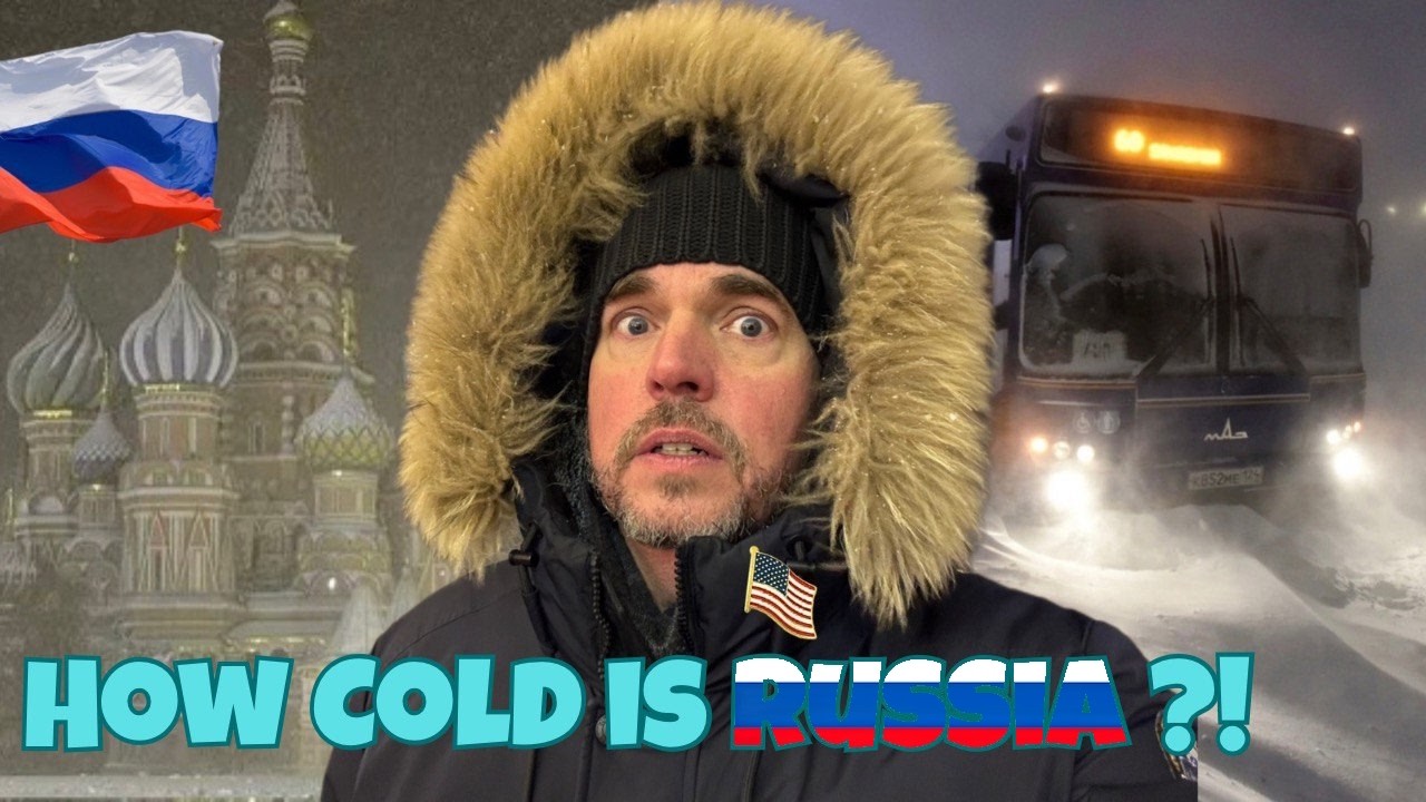 🇺🇸Американка гуляет по зимней России!🇷🇺Одна ночью!😱Как холодно?!🥶🚔🌖🗑️