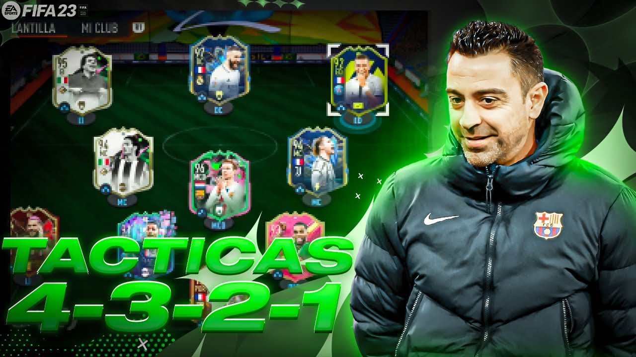 ¡ESTA 4321 ES INCREIBLE! FIFA 23 TACTICAS E INSTRUCCIONES