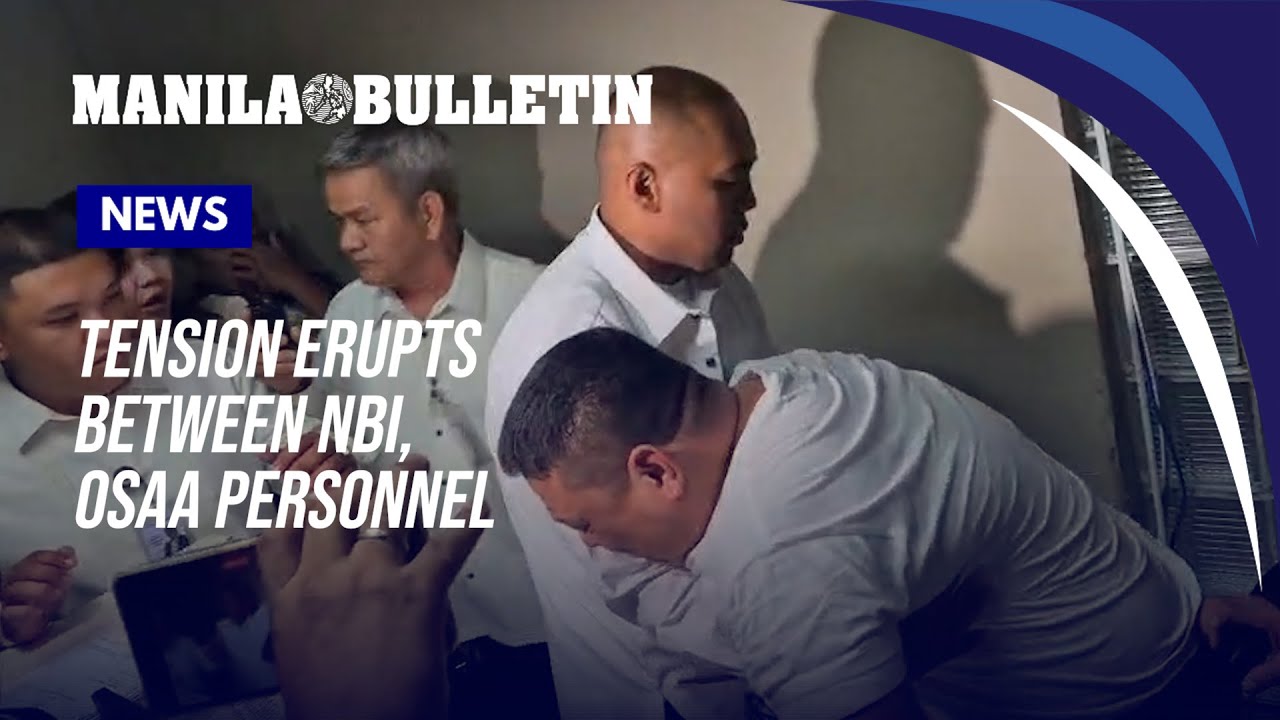 Tension erupts between NBI, Senate sergeant-at-arms personnel