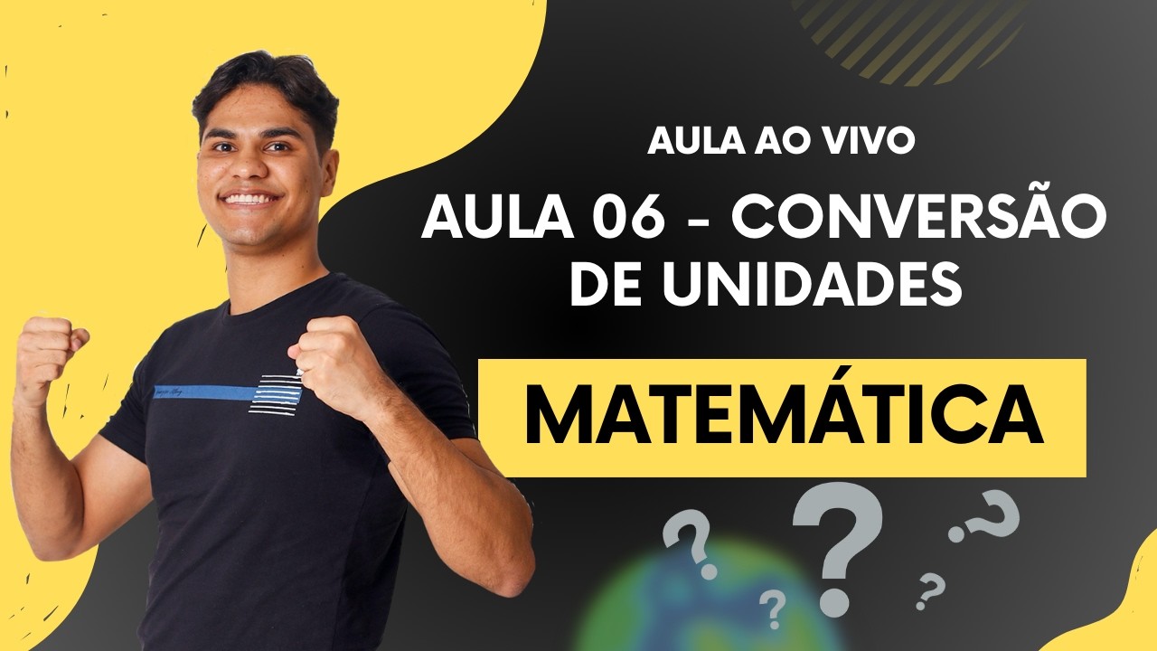 CONVERSÃO DE UNIDADES DE MEDIDA | PROFESSOR FABRÍCIO PESSOA