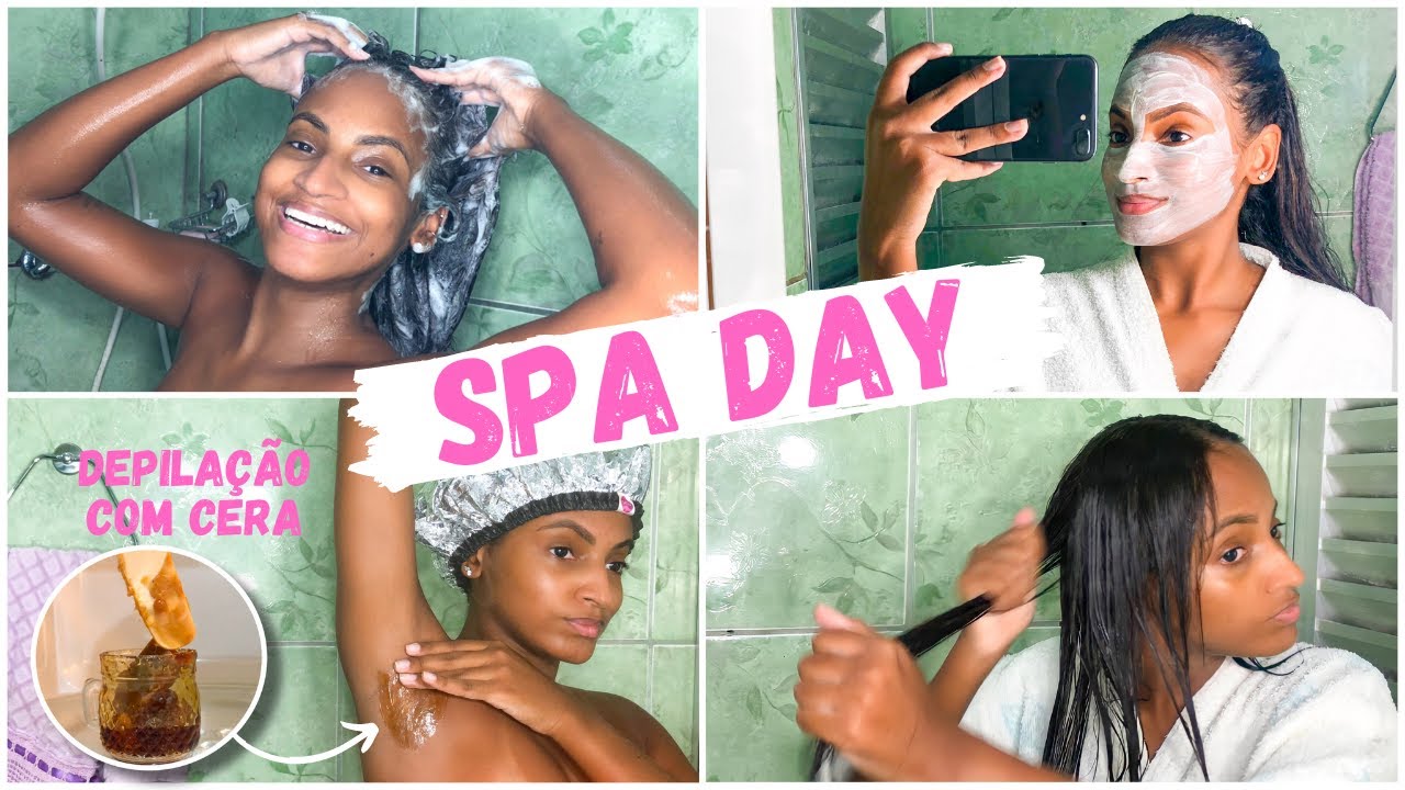 SPA DAY REALZÃO | DEPILAÇÃO NA CERA | SKINCARE