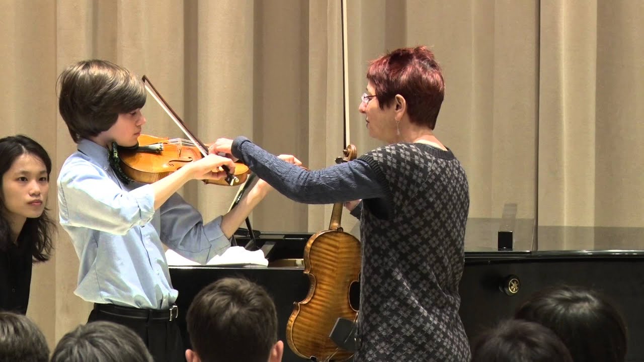 Mimi Zweig Violin Masterclass