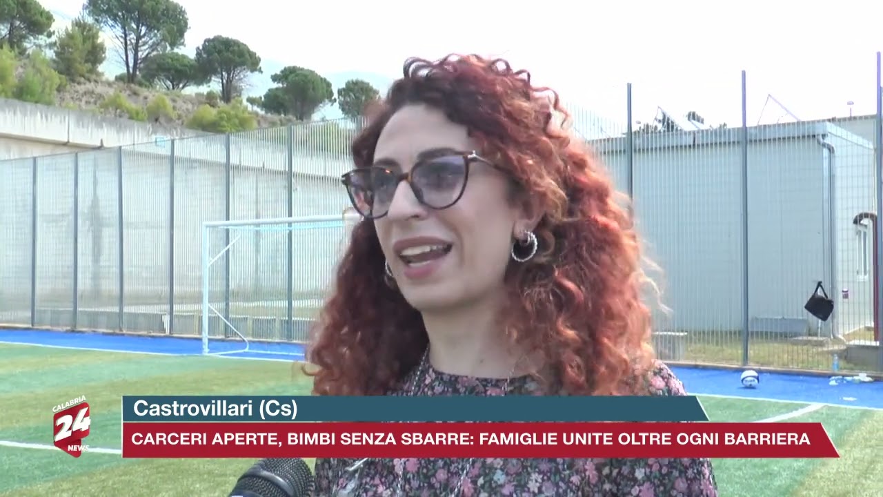 Castrovillari, carceri aperte: i bimbi giocano con mamma e papà