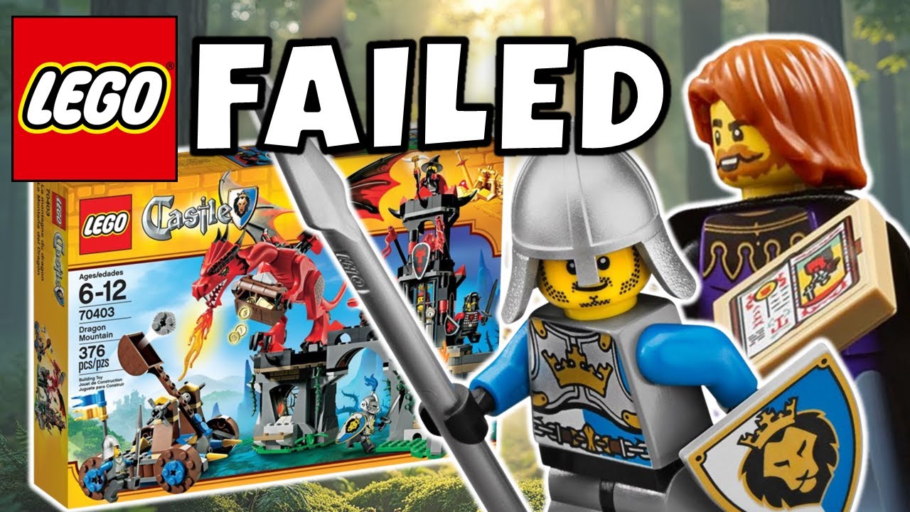 Почему Lego Castle потерпел неудачу? (И как он возвращается)