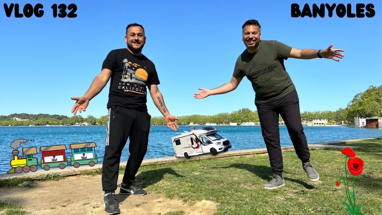 Vlog132: BANYOLES EN AUTOCARAVANA. UN LAGO, UN TREN Y UN GUMMI CANTANTE.