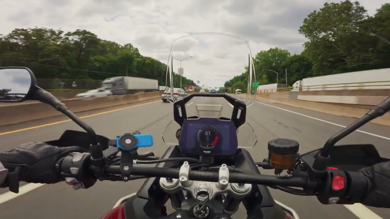 First Ride POV 2024 Tiger 900 GT Pro from Westchester to NYC