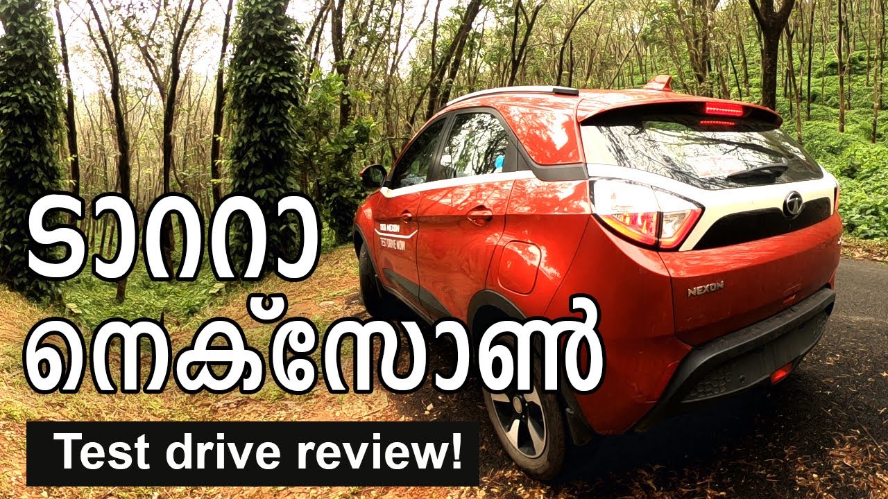 Tata Nexon Petrol Test Drive and Review Malayalam ടാറ്റ നെക്സോൺ  | vandipranthan
