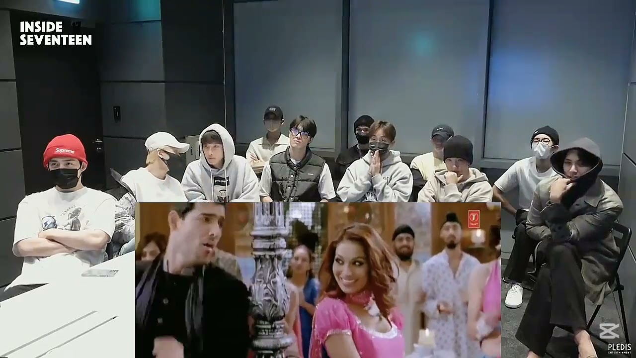 Seventeen react on Bollywood song| Billo Raani song| Kpop idol react on Hindi song|