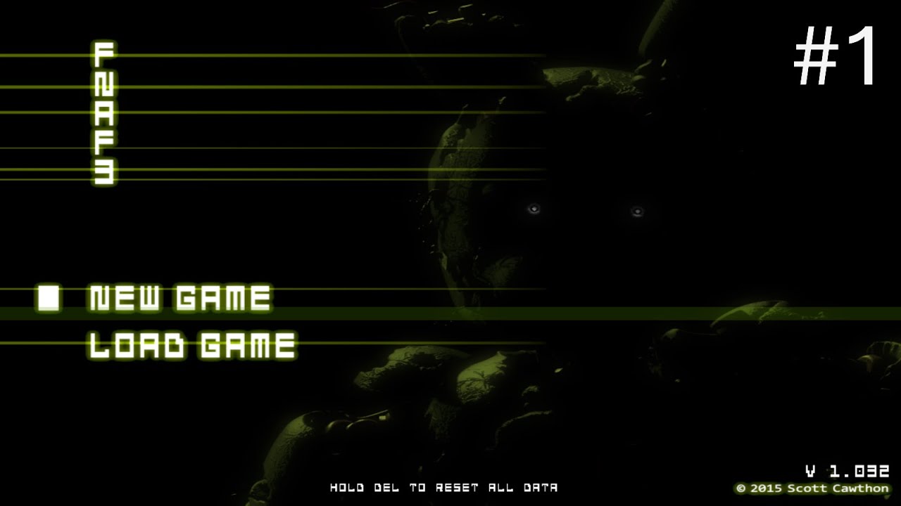 Playing Five Nights at Freddy's 3 Part 1