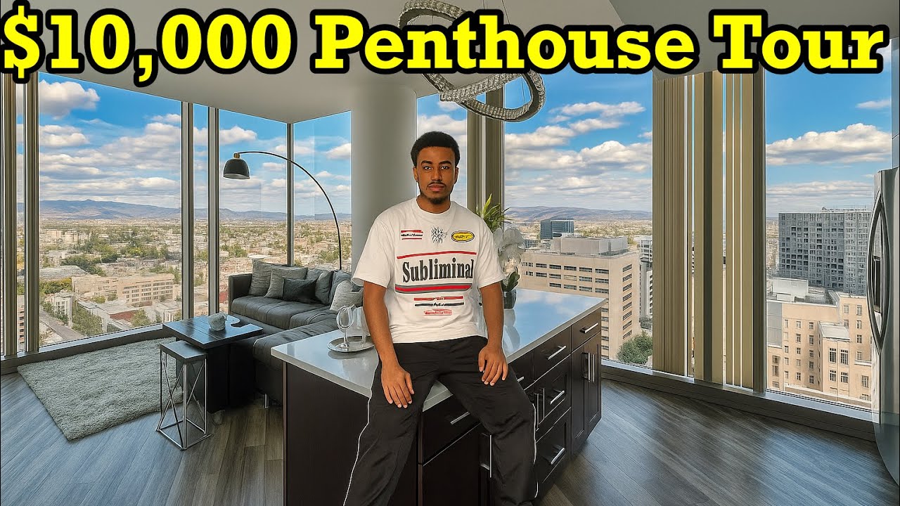 My $10,000/Month Phoenix, Arizona Penthouse Tour  ‼️ 