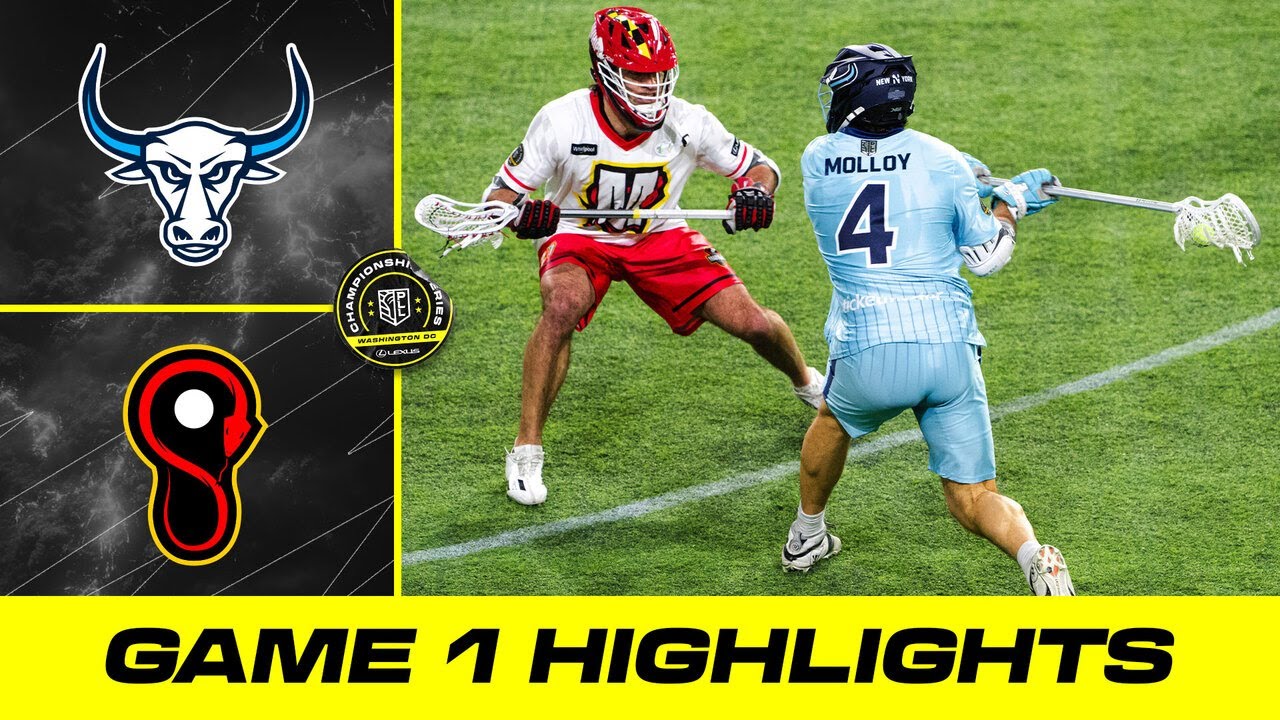 Maryland Whipsnakes vs. New York Atlas Highlights | Championship Series Game 1