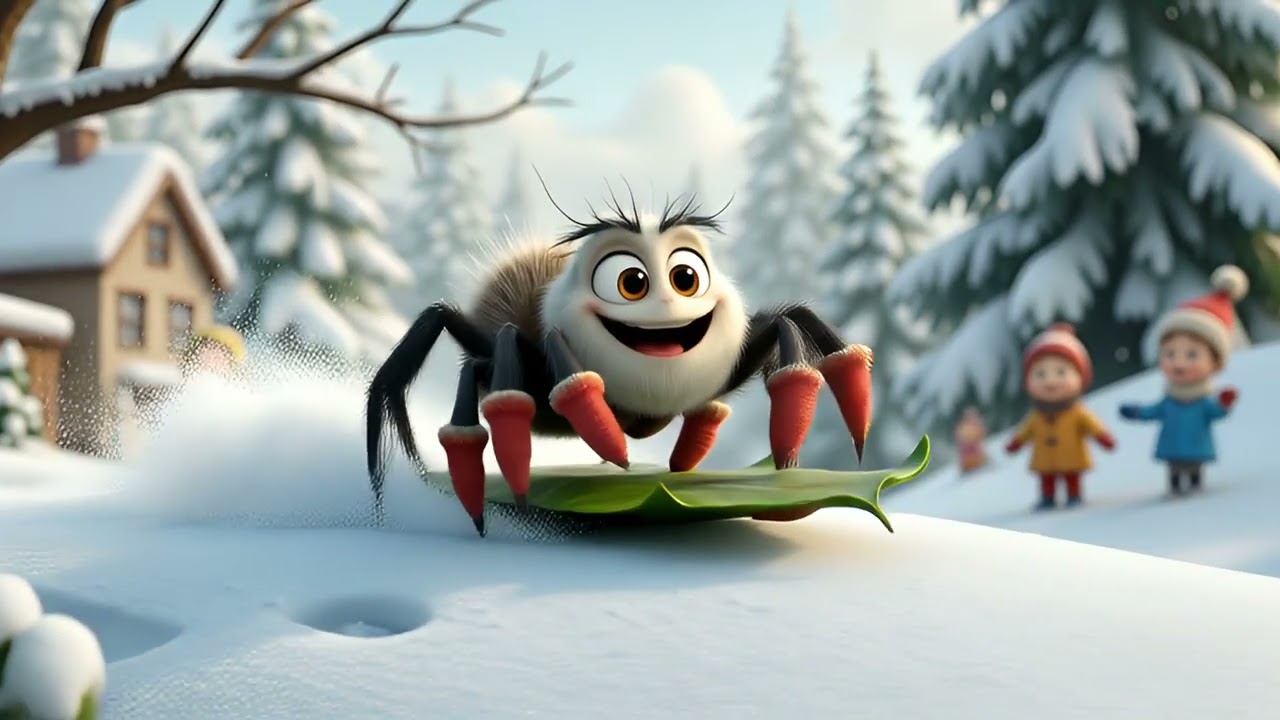 🕷️❄️ Snow Boots for Itsy Bitsy! 🕷️❄️ | A Funny Winter Spider Adventure🕷️❄️