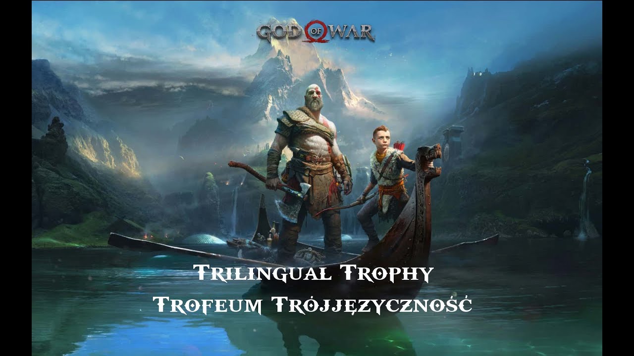 God of War 2018 - Trofeum Tr&oacute;jjęzyczność  - Trilingual Trophy