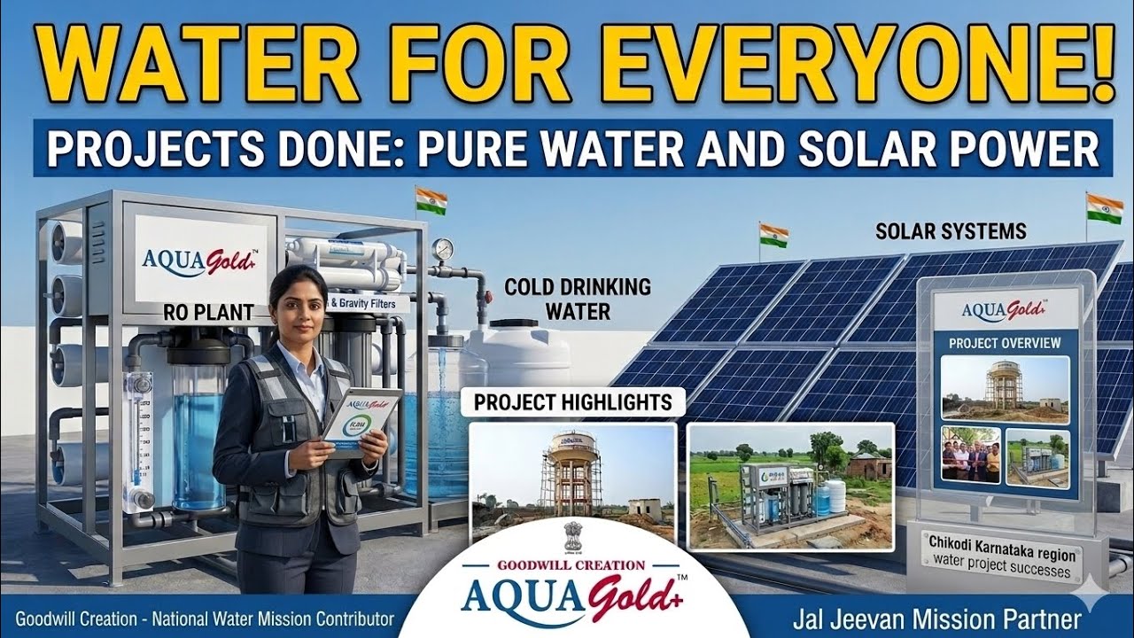 AQUAGold+ Projects Showcase: Supporting the Jal Jeevan Mission💧