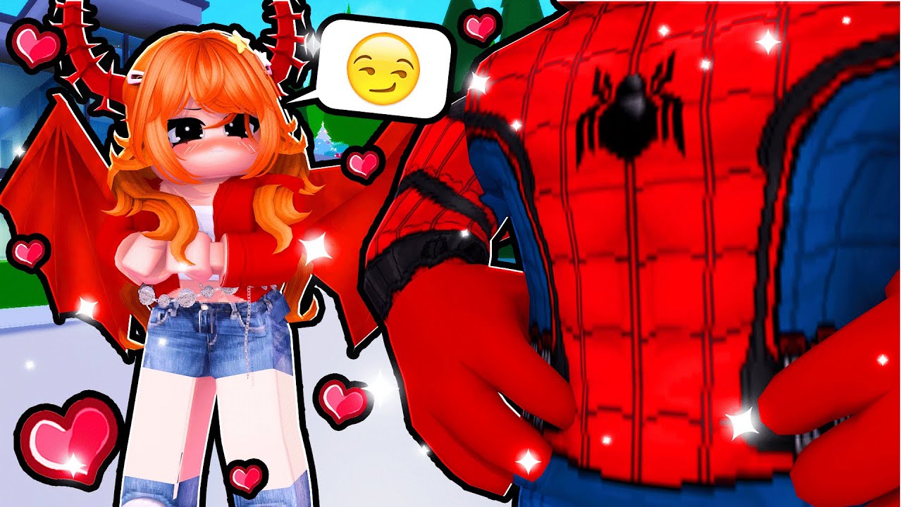 SPIDERMAN JJ and BAT GIRL Fall in LOVE at First Sight?! 💖 - Maizen Roblox