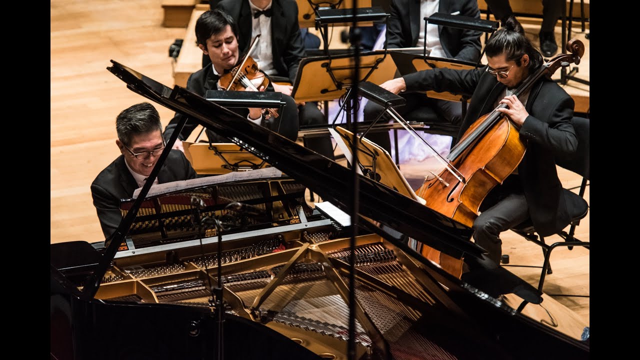 Astor Piazzolla Fuga y misterio; arranged for piano trio by Albert Tiu