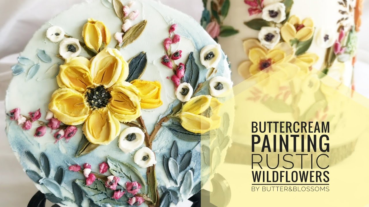 Buttercream Painting Butter&blossoms