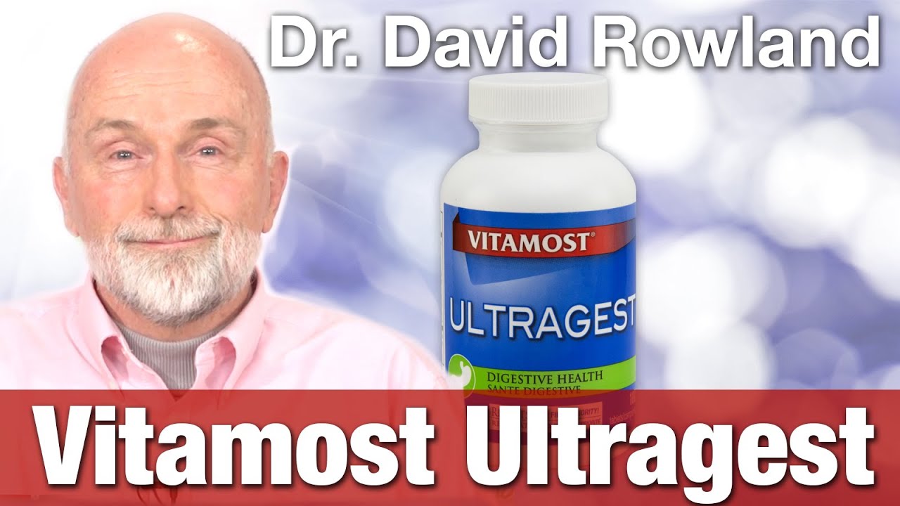 Vitamost Ultragest with Dr. David Rowland - Digestive Enzyme Supplement | National Nutrition Canada