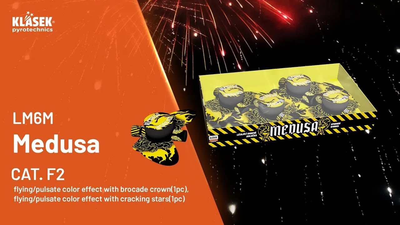 LM6M Medusa| Klasek pyrotechnics