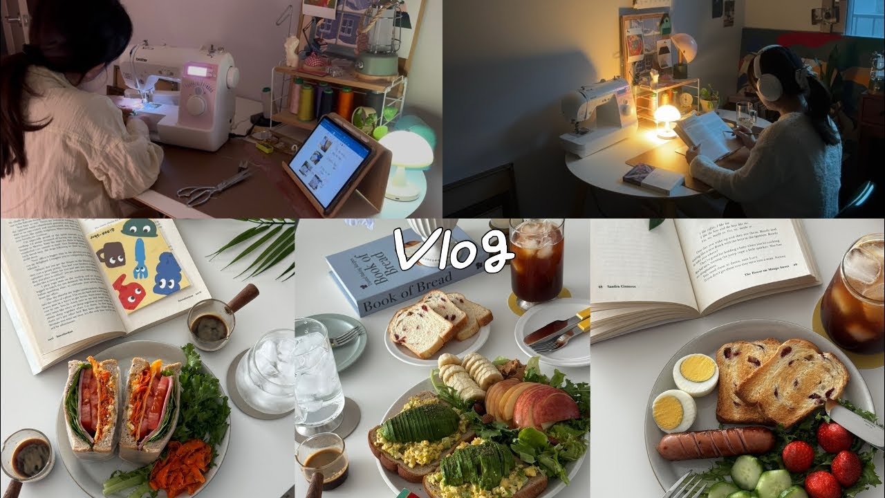 [VLOG] 원플레이트 홈브런치 먹고 태교하는 임산부 일상 💓| 설 맞이 홈미싱 복주머니 만들기 | 초간단 홈브런치 메뉴 | 임산부 홈브이로그 