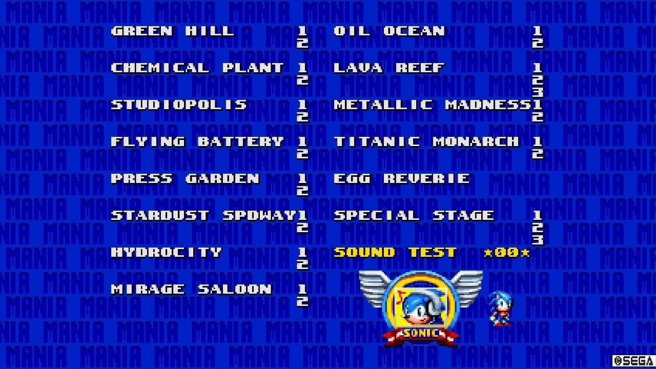 Como ativar o debug mode/level select  + códigos do sound test