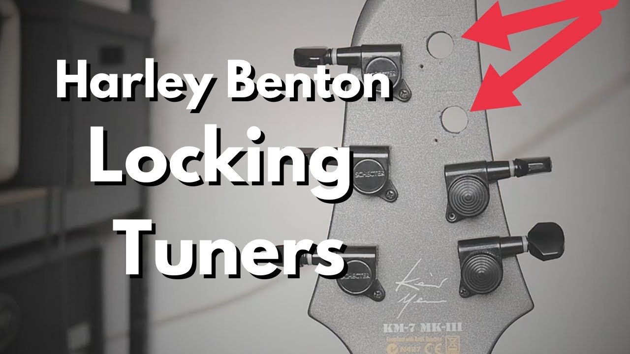 How To Upgrade To Harley Benton Locking Tuners
