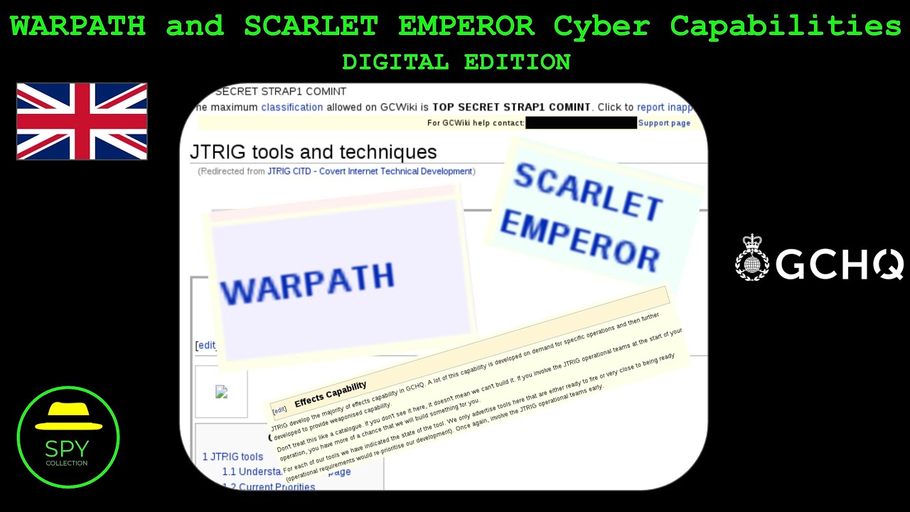 Inside GCHQ's Top Secret SMS & Call Bombing Tools (WARPATH & SCARLET EMPEROR)