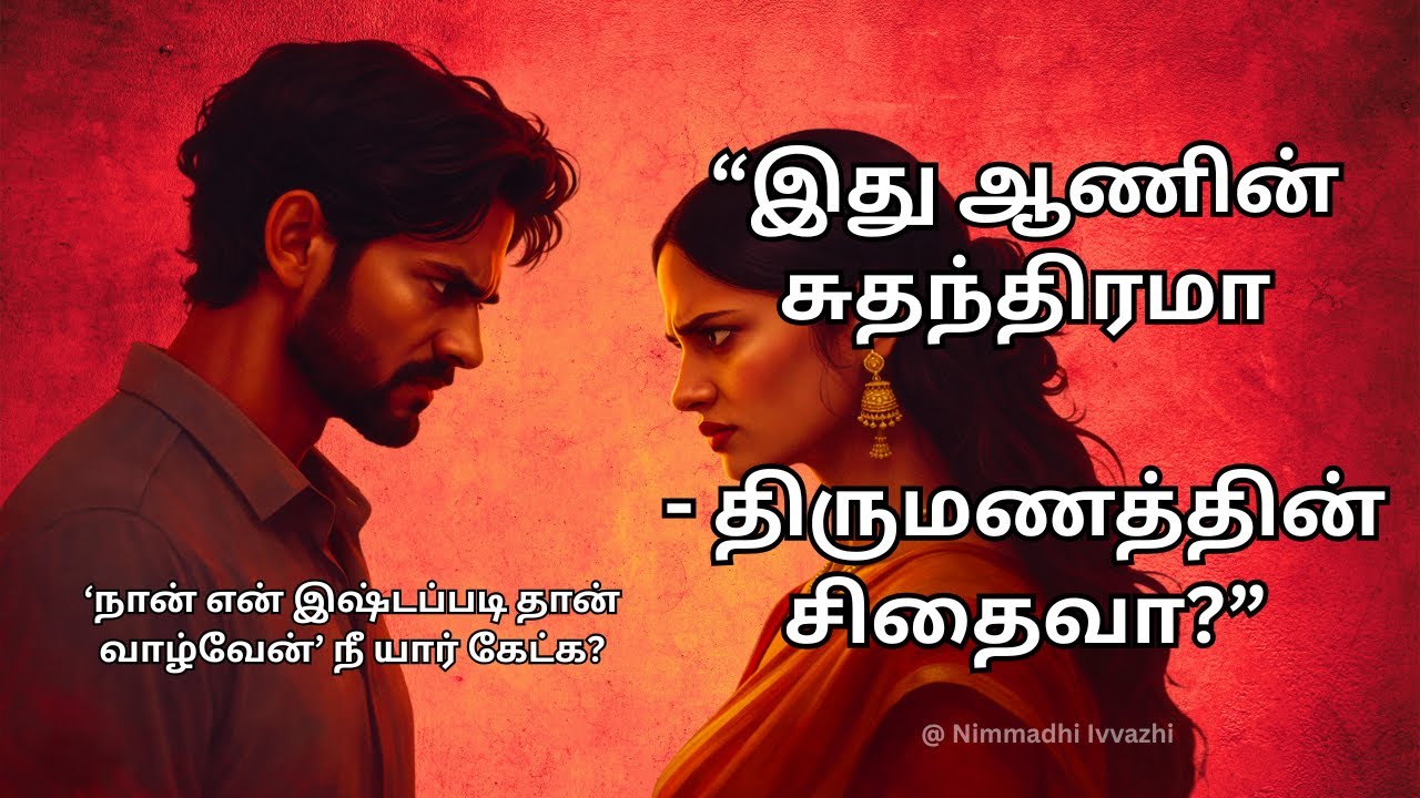 ‘நான் என் இஷ்டப்படி தான் வாழ்வேன்’ - திருமணத்தை சிதைக்குது?” #psychology #lifelessons #tamil