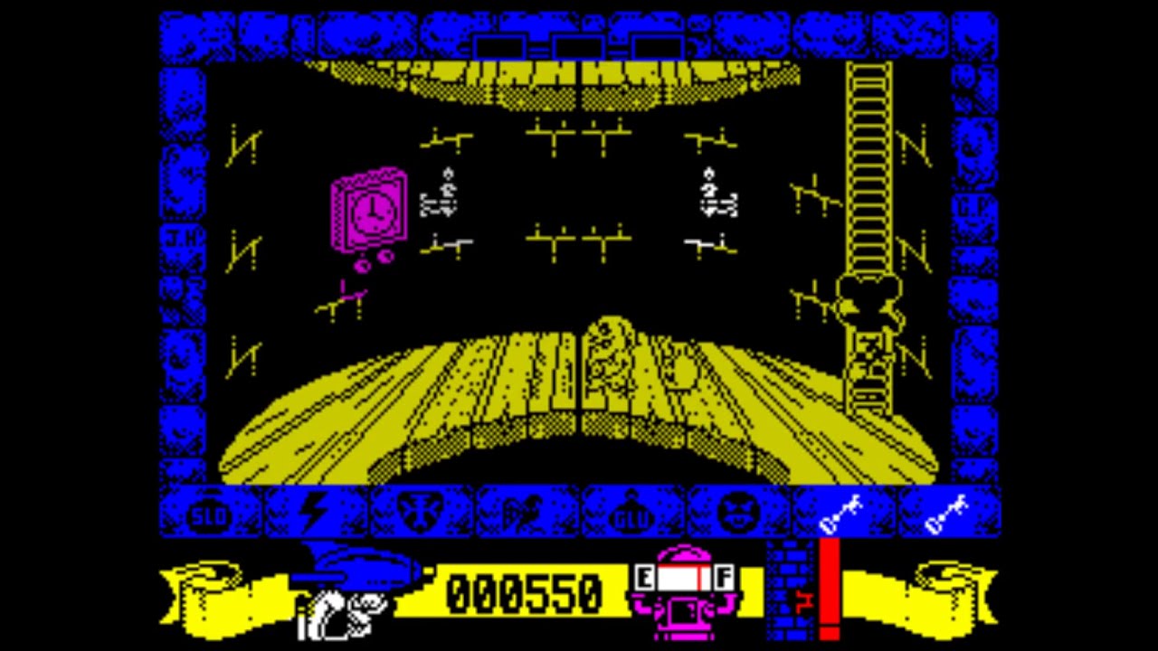Mickey Mouse -- The Computer Game (Gremlin Graphics, 1988, ZX Spectrum)