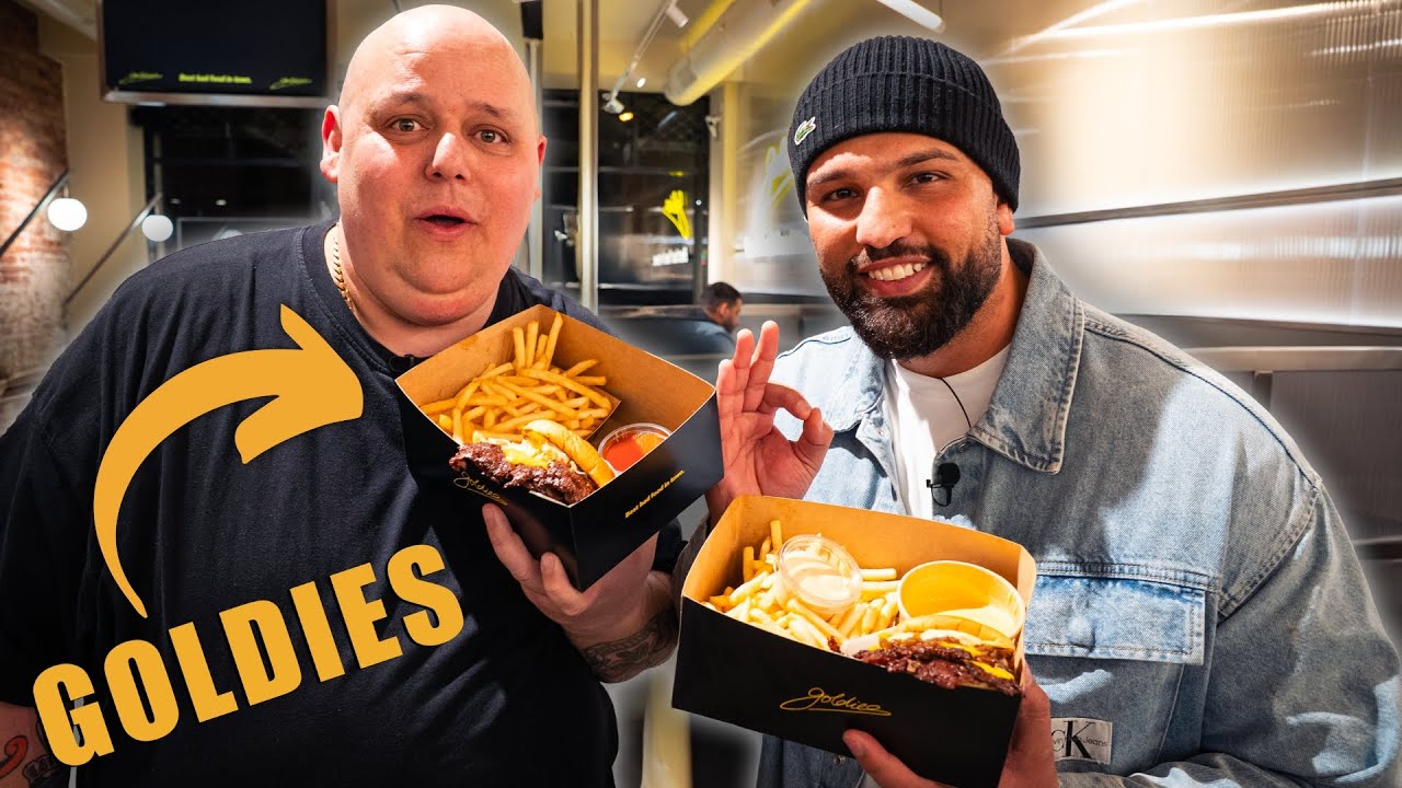 Der BERÜHMTESTE BURGER DEUTSCHLANDS | GOLDIES NEUERÖFFNUNG im Bahnhofsviertel🎉