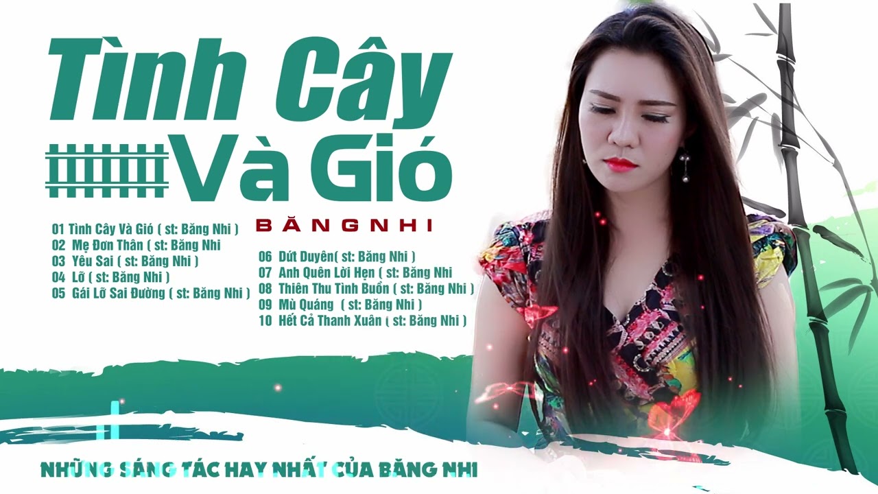 Album Bolero, Tình Cây Và Gió...Sáng Tác & Trình Bày | Băng Nhi