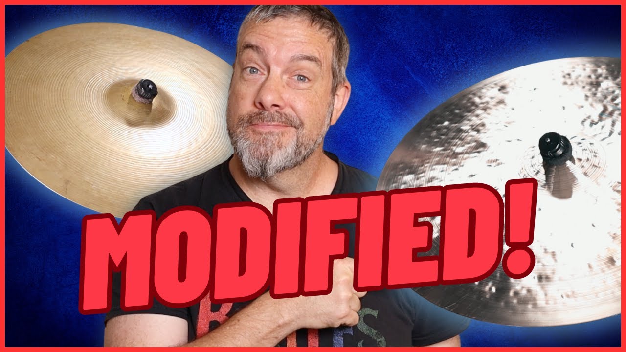 I Had An Okay Ride Cymbal Modified Hoping To Make It Great...  Did It Work?  Come And See!