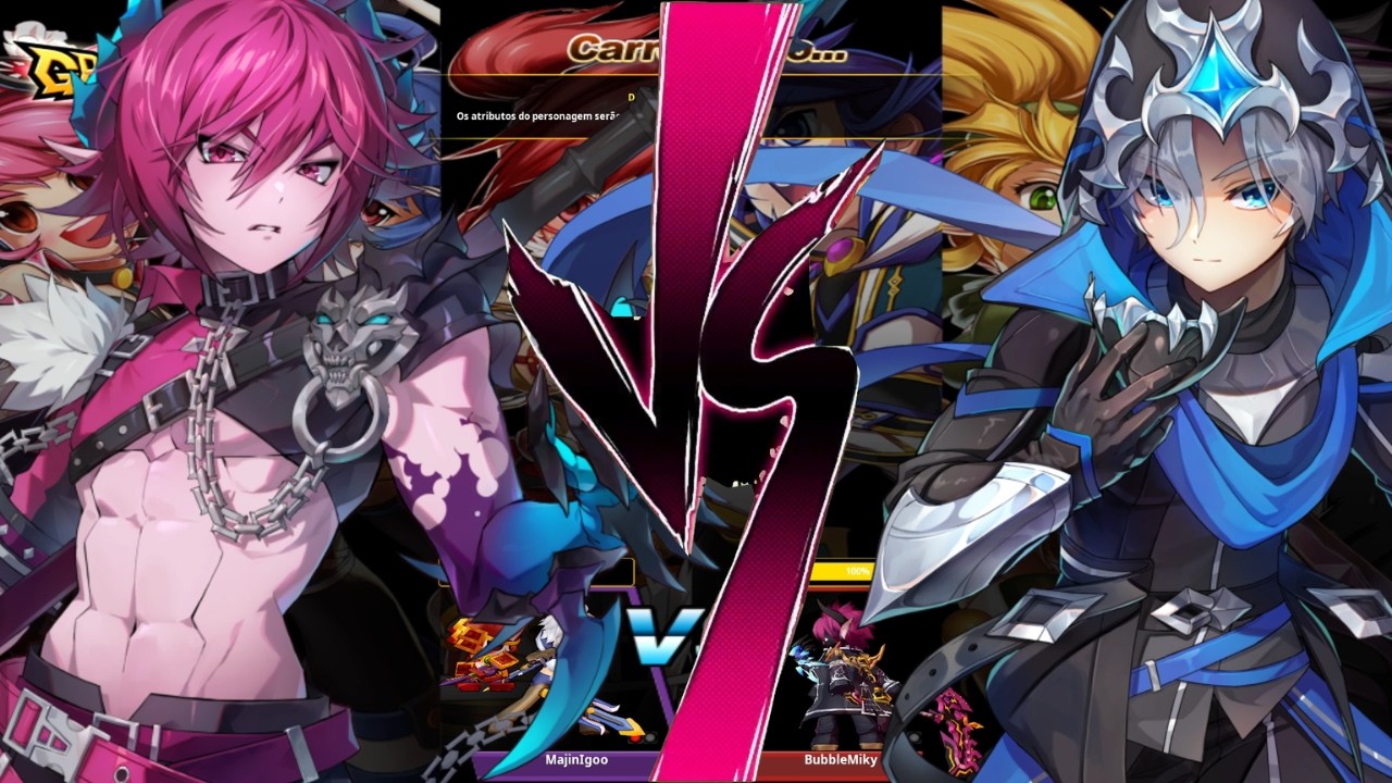 Dio (Duskbringer) 😈 VS Lass (Thief) 🗡🗡 X1 | Grand Chase Classic PVP