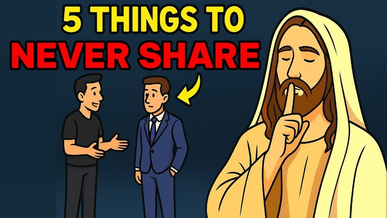 Stop Talking About These 5 Things | God Warned You for a Reason || #jesuswithin #jesuschrist