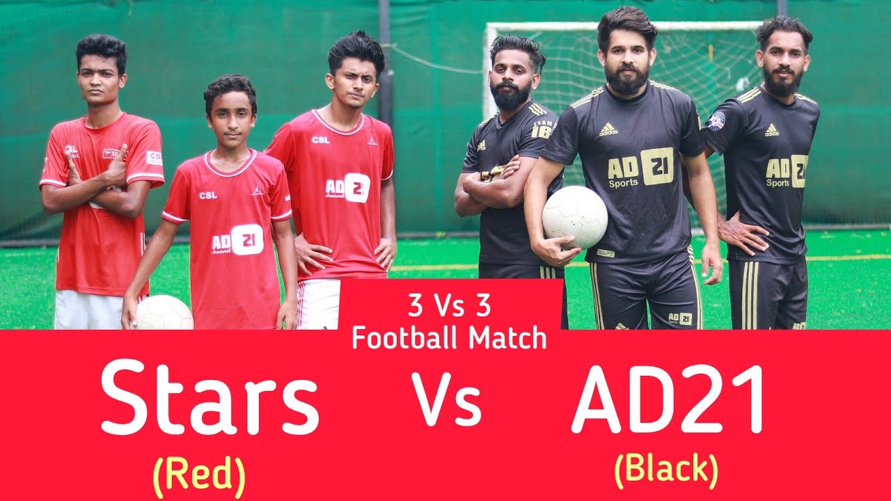 ആവേശകരമായ 3's ഫുട്ബോൾ Match | mishal Abulais| shahid safar |AD21