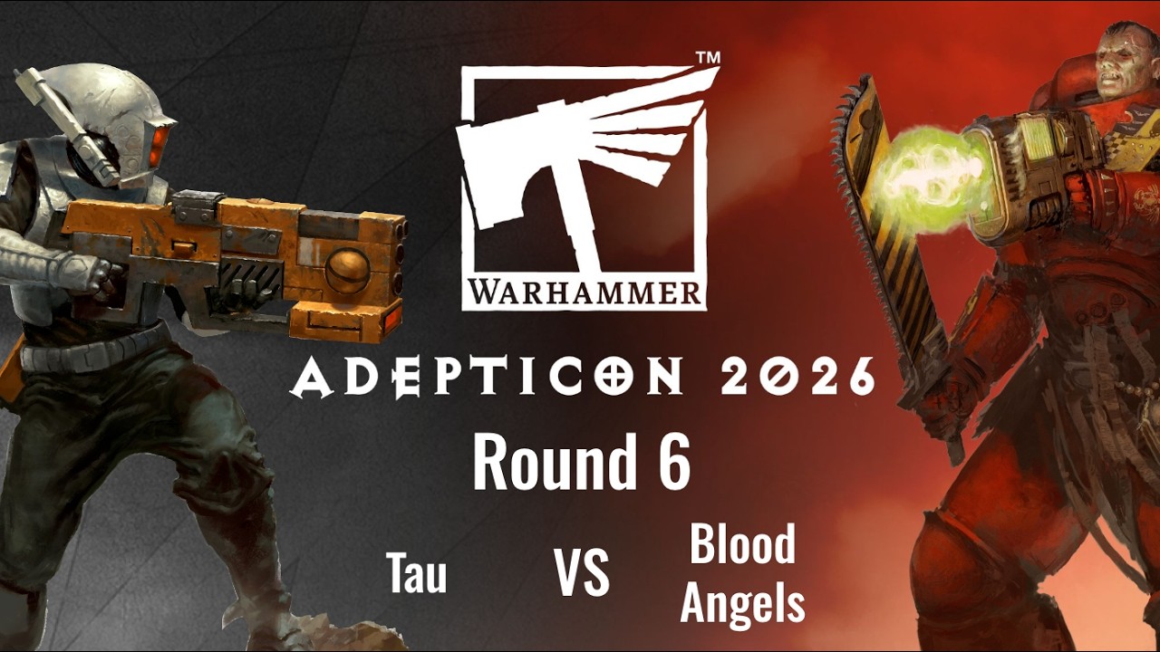 Warhammer 40,000 GT - Adepticon - Round 6 - T'au Empire vs. Blood Angels