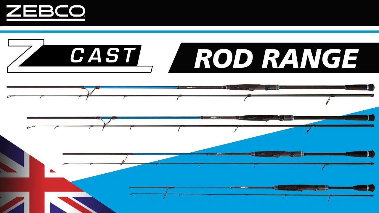 Zebco Z-CAST ROD RANGE - target MANY SPECIES