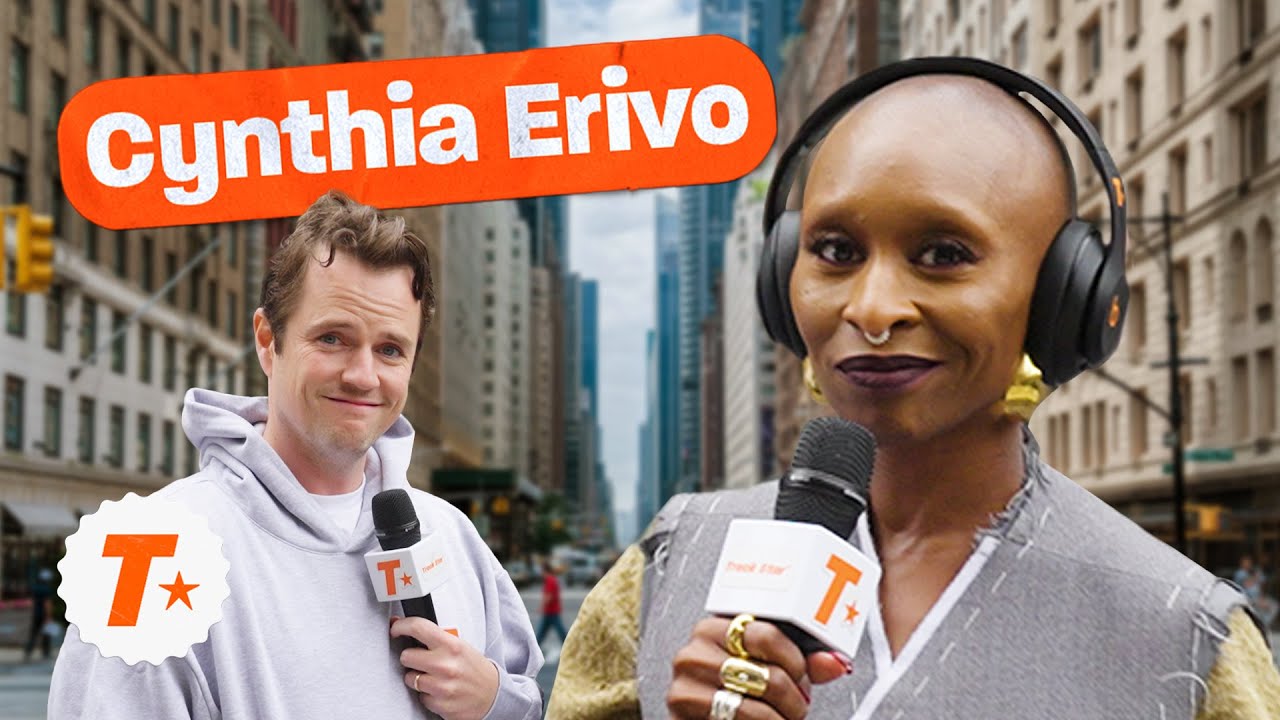 Testing Cynthia Erivo's Music Knowledge | Track Star*
