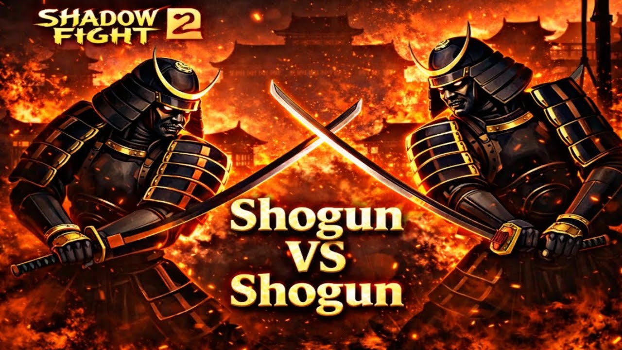 SHOGUN VS SHOGUN & His Guards || Shadow Fight 2 🔥 