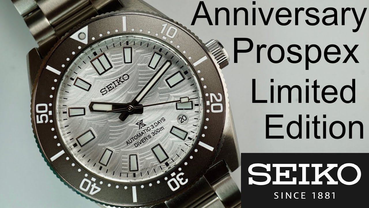 New Seiko 1965 Heritage Diver’s 60th Anniversary Le