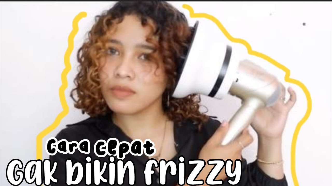 CARA MENGERINGKAN RAMBUT KERITING | review diffuser - SELVI AMALIA
