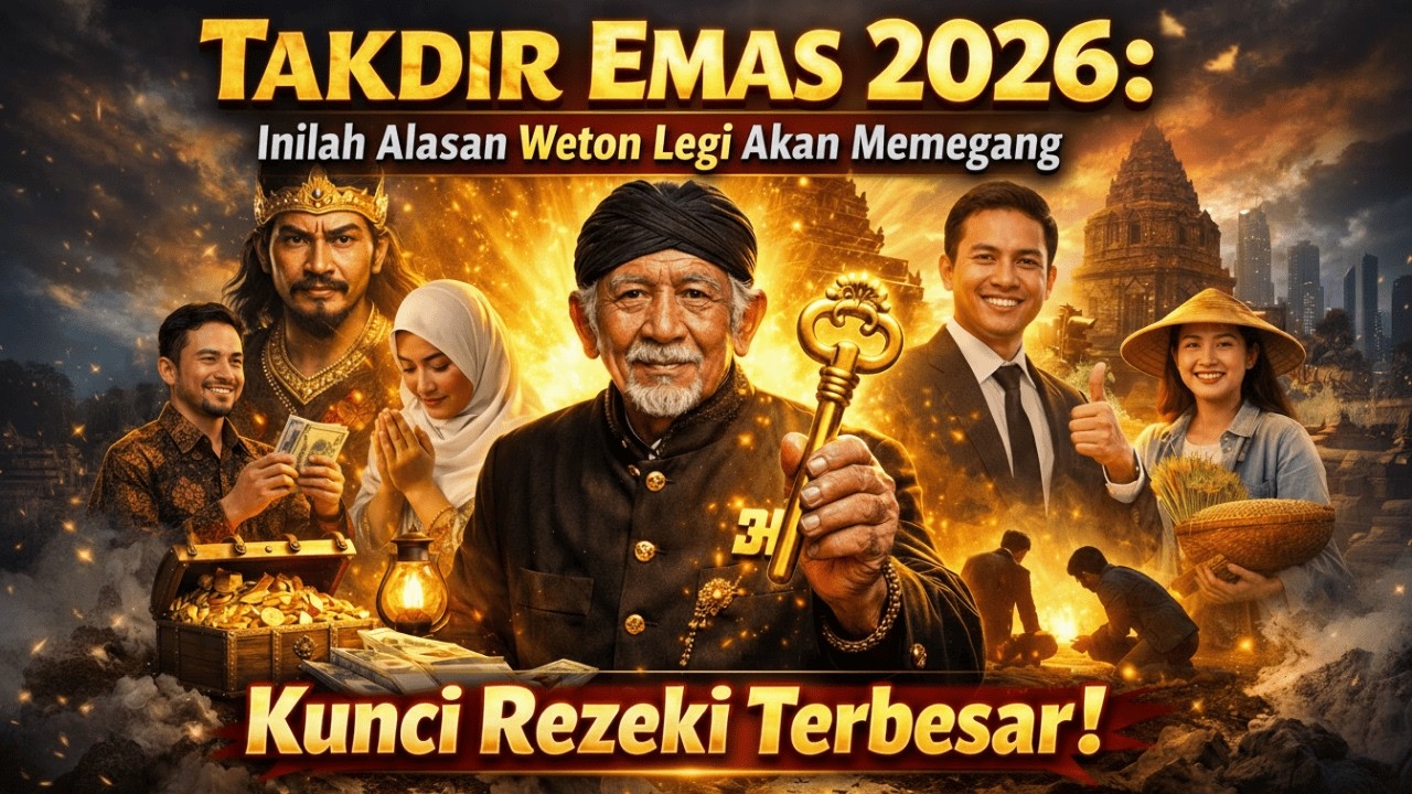 Takdir Emas 2026: Inilah Alasan Weton Legi Akan Memegang Kunci Rezeki Terbesar❗
