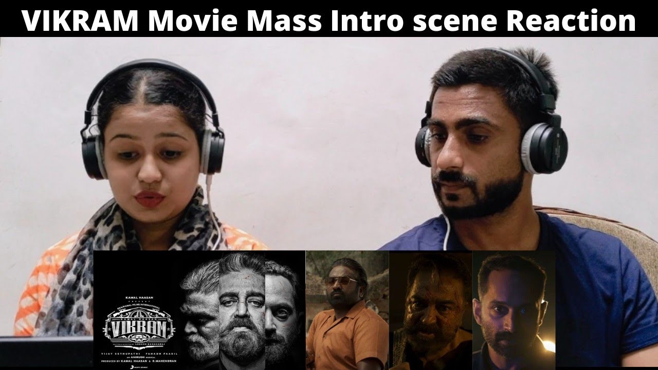 VIKRAM Movie Mass Intro Scene Reaction | Vikram hitlist Movie Scene Reaction | Vikram Movie