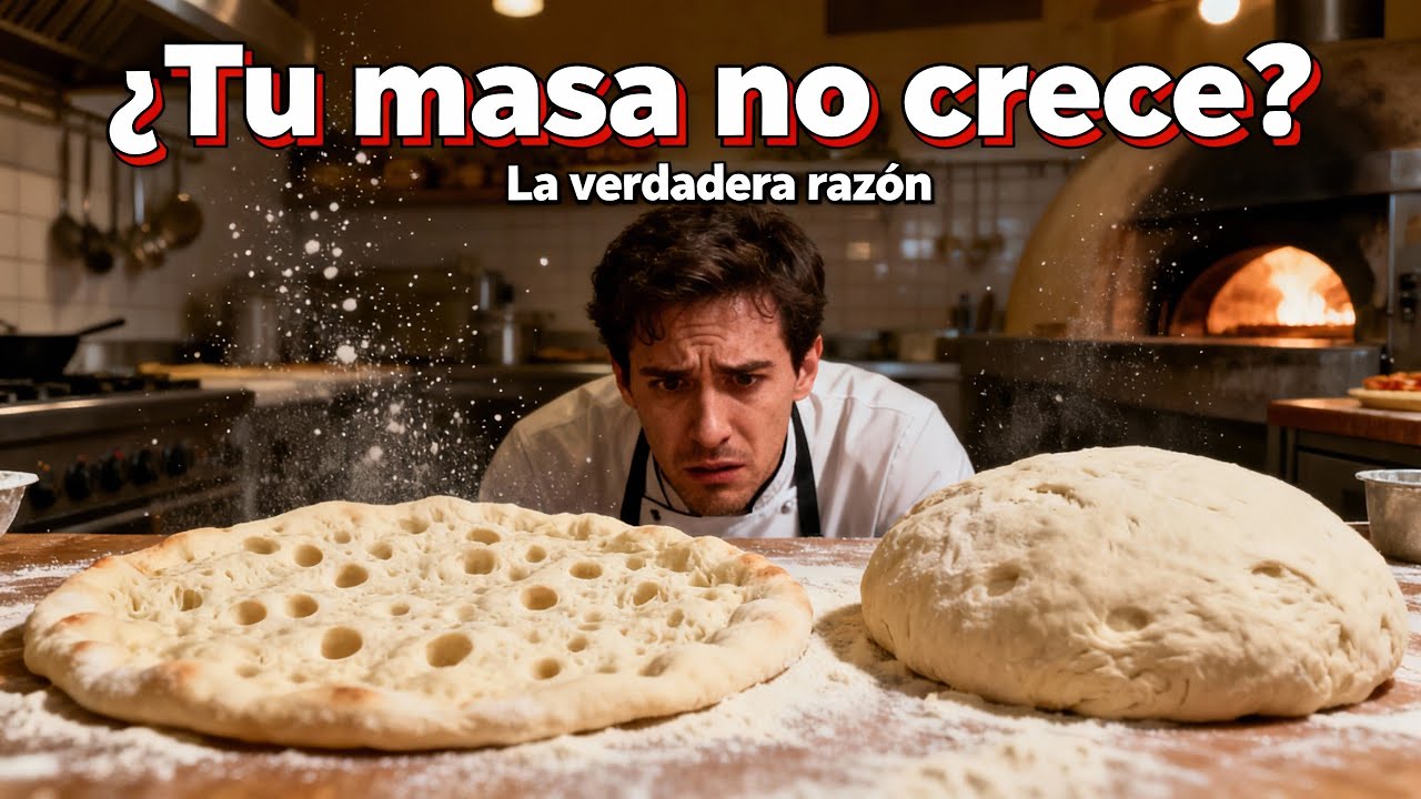 🍕 ¿Tu masa no CRECE? Aquí está la VERDADERA RAZÓN por la que no FERMENTA bien